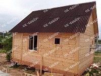 Баня из бруса 6x5 в Мытищах 